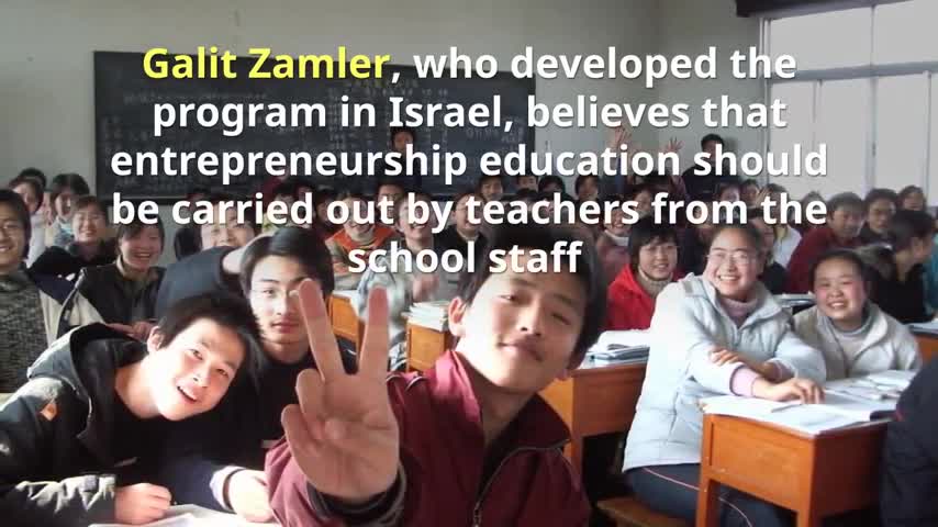 Entrepreneurship for Kids Program in the schools