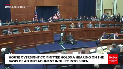 BREAKING NEWS- Biden Impeachment Inquiry Hearing Held In House Oversight Committee - Part 2