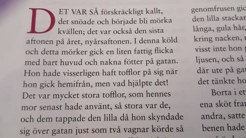 Den lilla flickan med svavelstickorna.