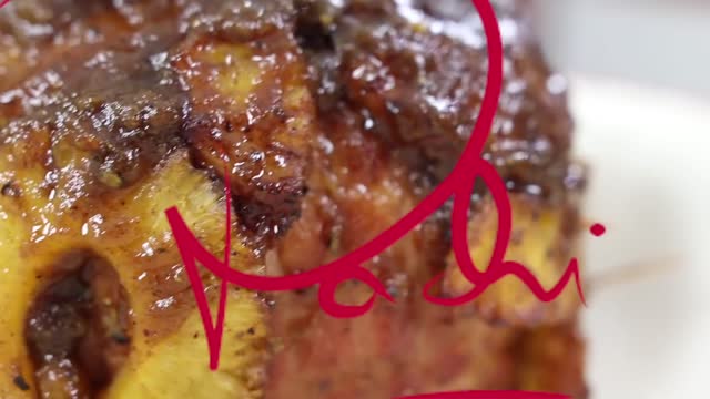 How to cook The Perfect Ham Pineapple spicy glazed Easy Recipe smoked