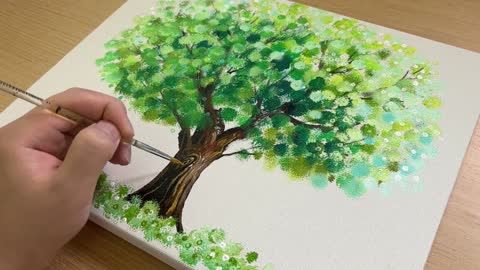 Painting is actually very simple craft master watercolor