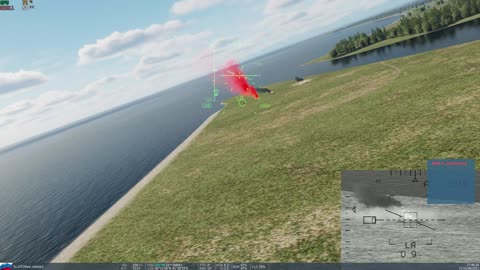 DCS Su-25T Gunnery Practice - Cockpit View