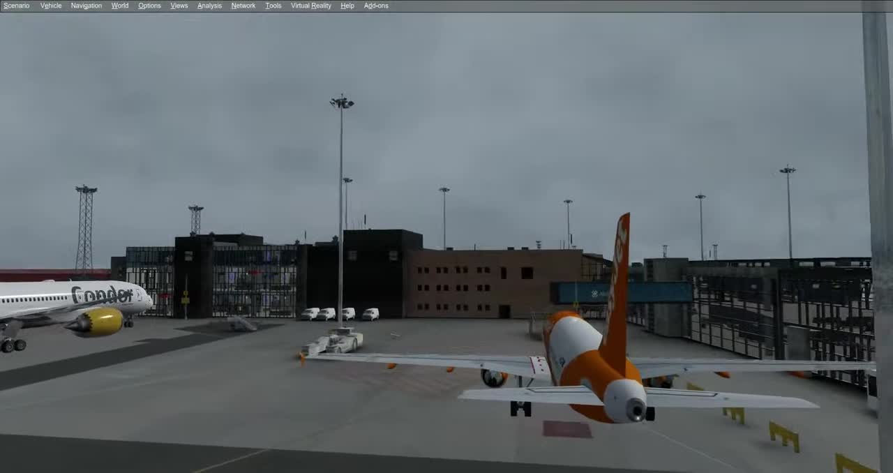 Following EasyJet Off The Runway And To The Gate At Keflavik BIKF P3Dv4 IVAO