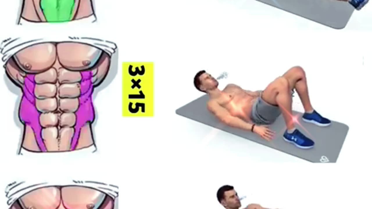 Full Six-Pack Abs Workout #sixpackabs Workout #fullbodyfitness #fitnessgoals #corestrength #shorts