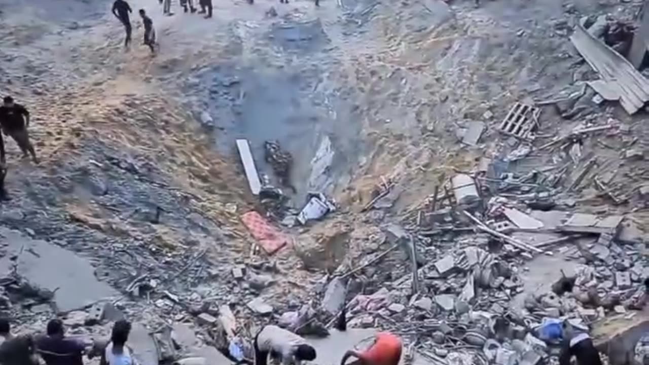 Bombing of Refugee Neighborhood