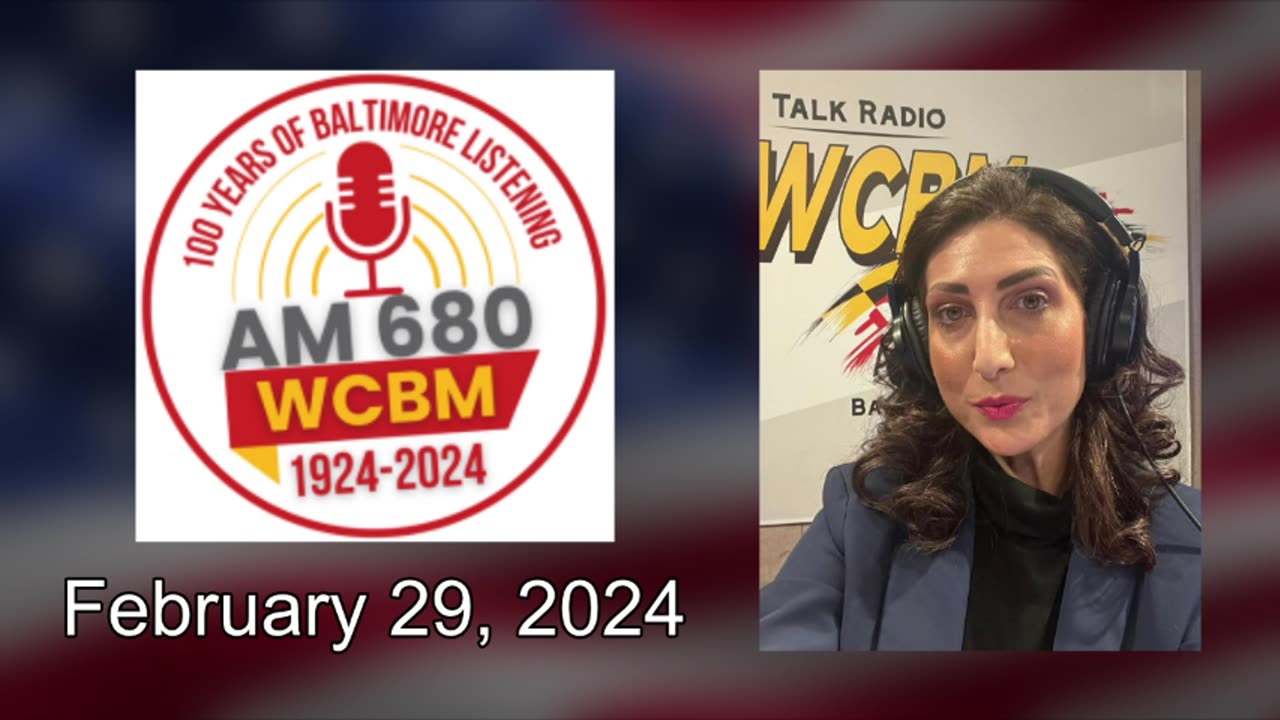 Alexandra Levine WCBM Guest Host February 29, 2024