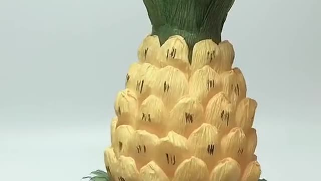 Homemade DIY pineapple, super cute