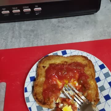 Simple frugal breakfast #4