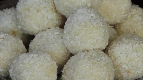 White Chocolate and Coconut Truffles