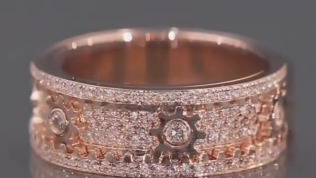 Hand mad ring
