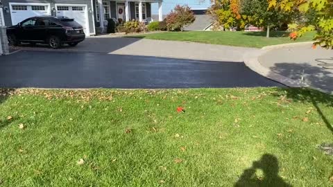 Professional Asphalt Spray Sealing: “The Milkshake One” Top Coats Pavement Maintenance