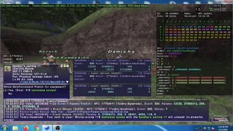 NPC[Teldro-Kesdrodo] + Handlers Earring Upgrade Completion
