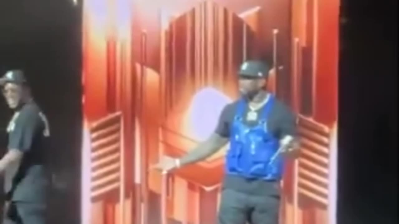 50 Cent takes a dig at Diddy in his rescheduled show