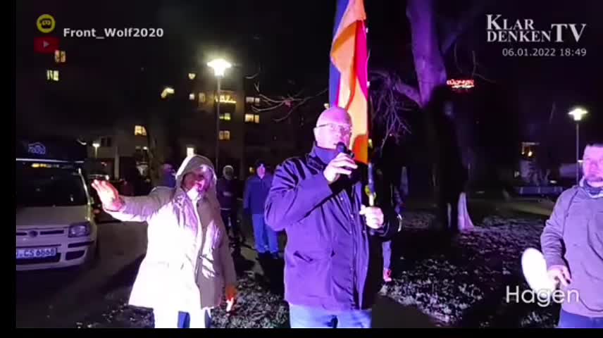 Ansprache Gemeinsam gegen die Impfpflicht Pfleger Stefan