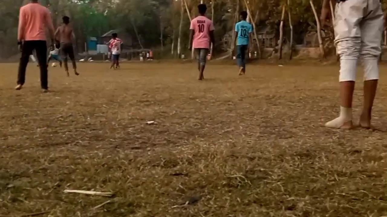 Football field in my Village