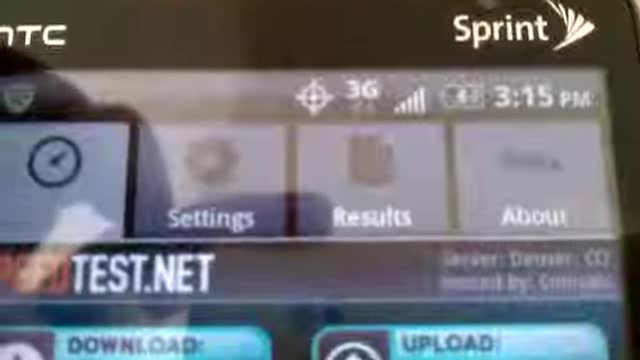 Sprint 3G Test - 2009