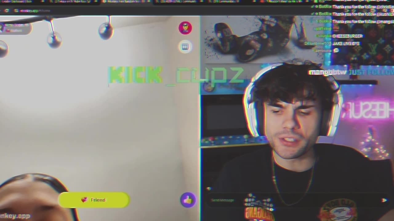 Cheesur's crazy night on monkey app (muscial edit)