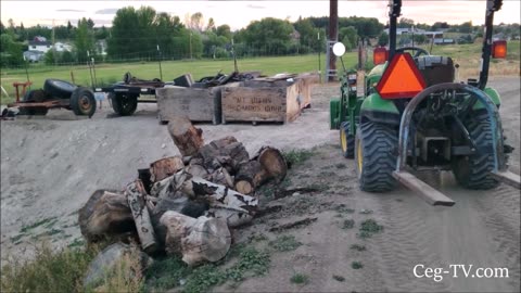 Graham Family Farm: Firewood, Compost & Fruit Bins