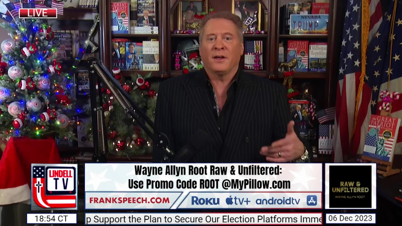 Wayne Allyn Root Raw & Unfiltered - December 6th, 2023