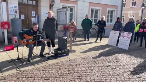 Loitz: Dieter aus HGW - die Gedanken sind Frei - 09-04-2022