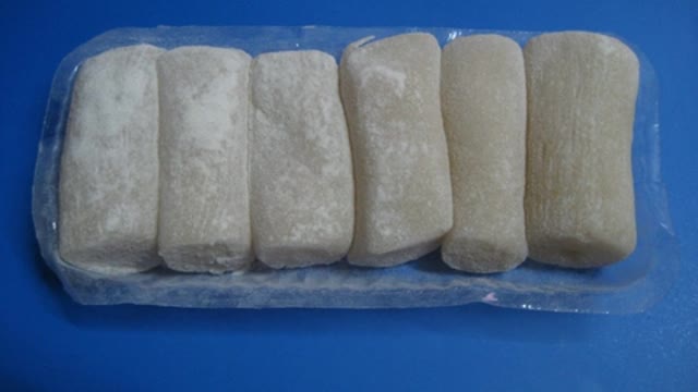 Banana Flavored Soft Rice Cake Roll - Simple Mochi Roll