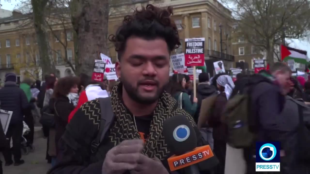 ►🚨▶◾️🇮🇱⚔️🇵🇸 “We want the end of the bloodshed now” Pro-Palestinian protesters in London