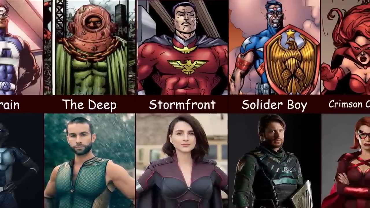 The Boys | Movies vs Comics | Comparison