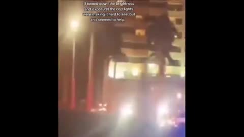 010824 Video of the 10' Creature (Fallen Angel. Demon, Hologram) ? in Miami Has Surfaced