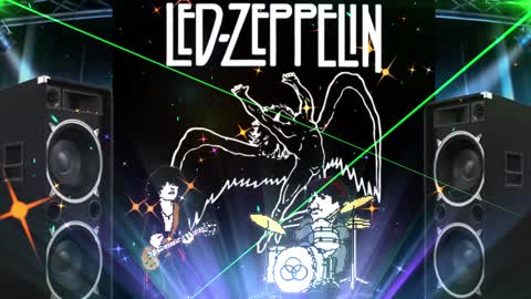 LED ZEPPELIN BLACK DOG