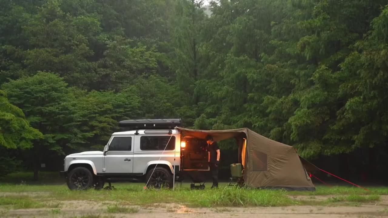 Real solo camping