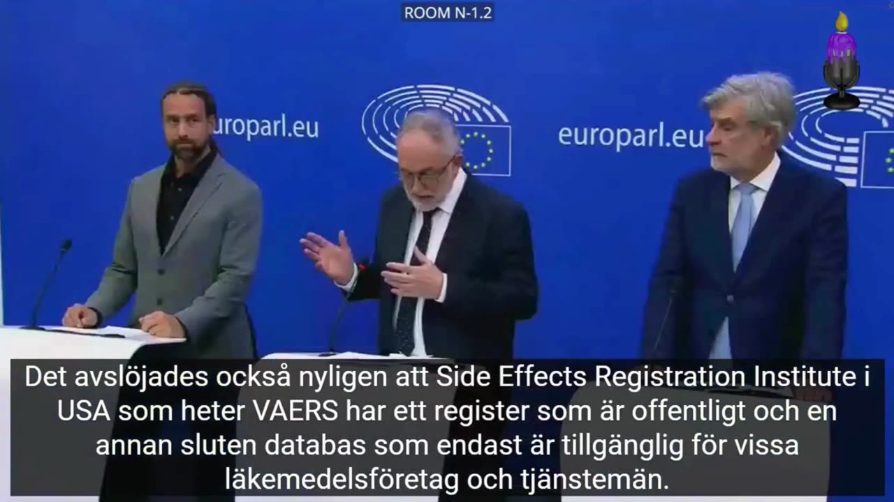 Presskonferens i EU-parlamentet om de dödliga injektionerna(SV-TEXT)