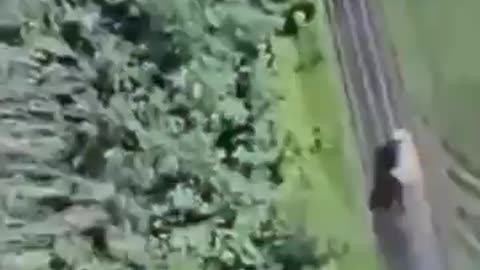 🚀 Ukraine Russia War | Ukrainian Drone Targets Moving Russian Armored Personnel Carrier | RCF