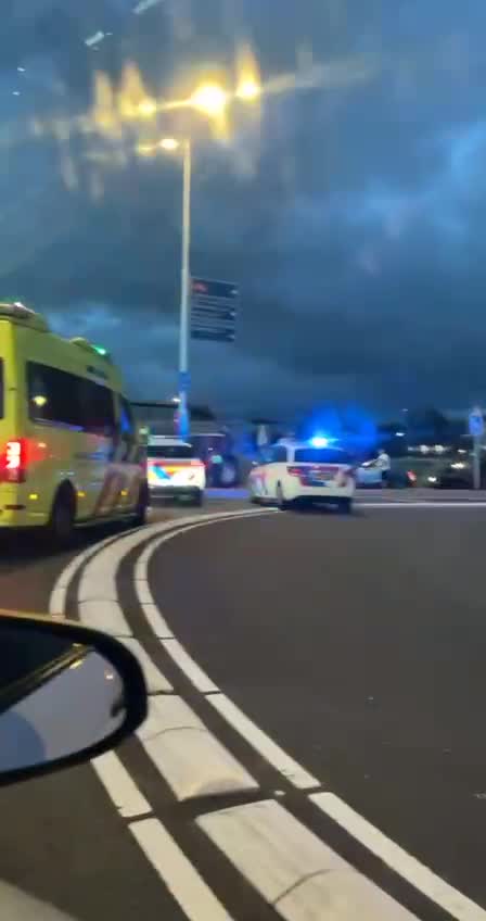 Polis i Holland skjuter skarpt mot bönder