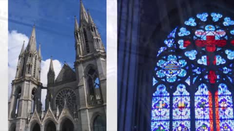 10744-001 APPARITION DE LA VIERGE MARIE À PONTMAIN