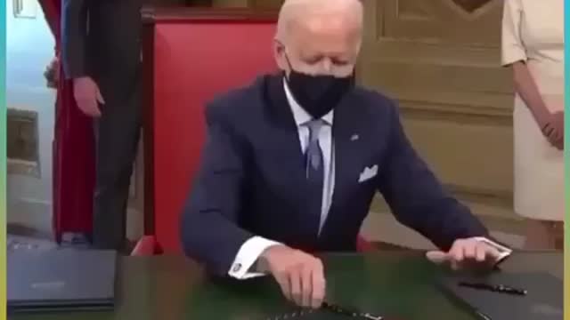 Biden has no idea what he's signing