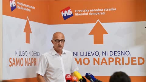 Konferencija za medije Ivana Vrdoljaka