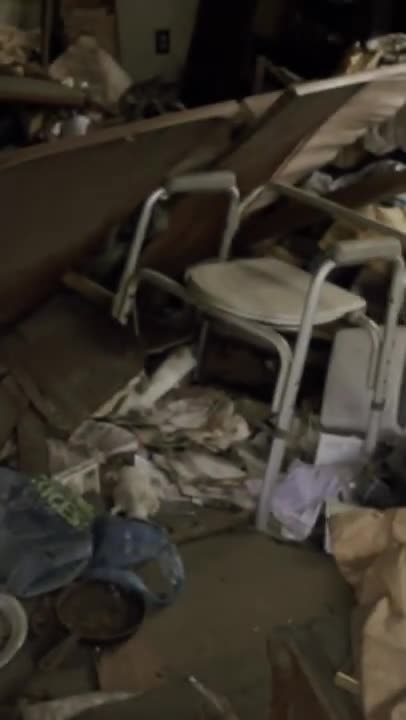 The old hoarder house