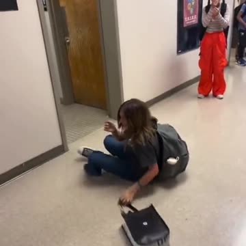 Trans Kid Attacks Young Girl in Middle School Hallway