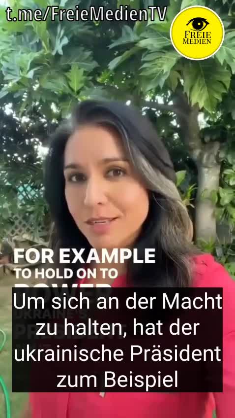 Tulsi Gabbard about Ukraine