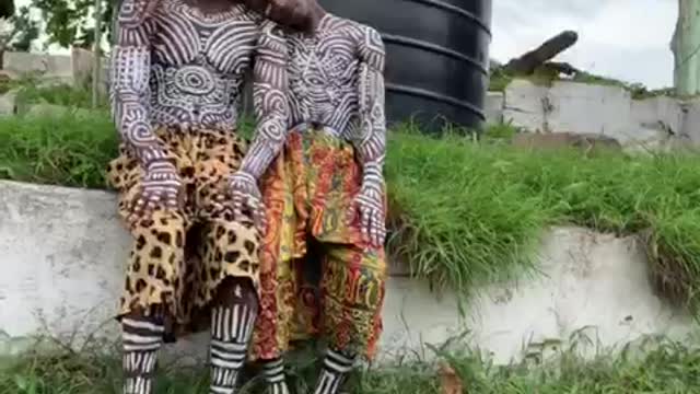 Talented Awuku redefines African art.