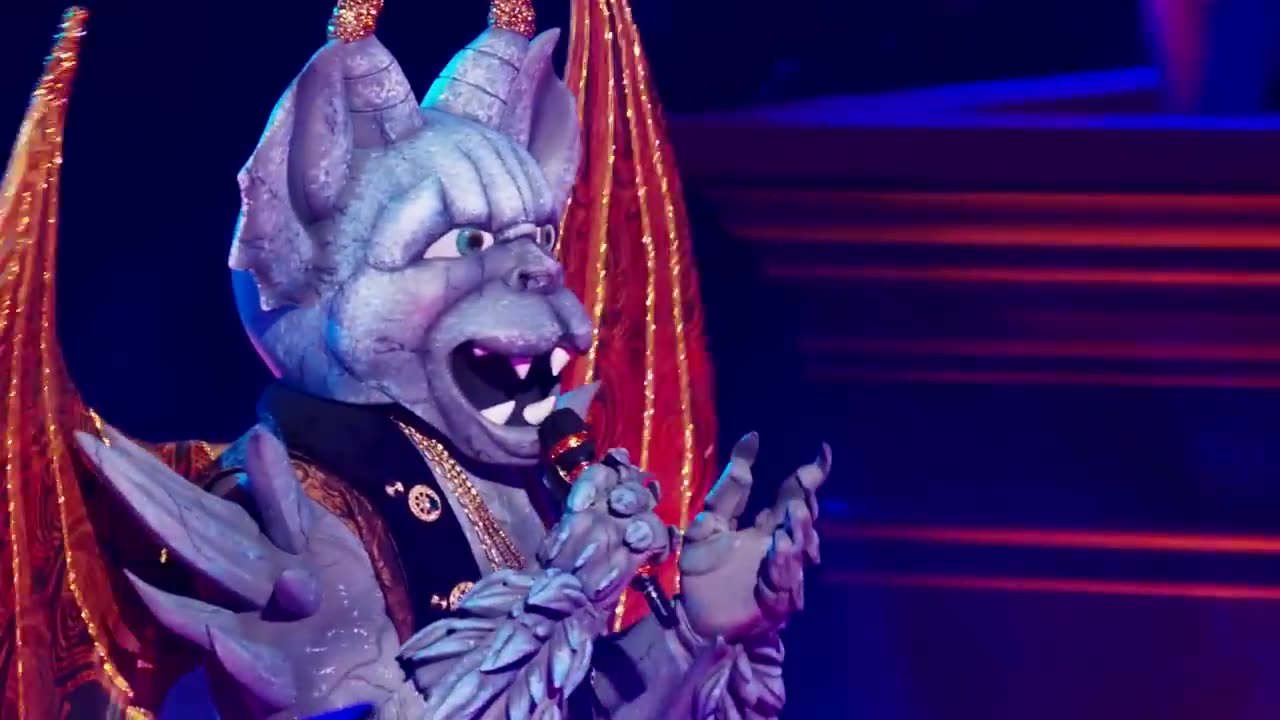 Gargoyle Performs _One Call Away_ by Charlie Puth _ Season 9 Ep. 4 _ The Masked Singer