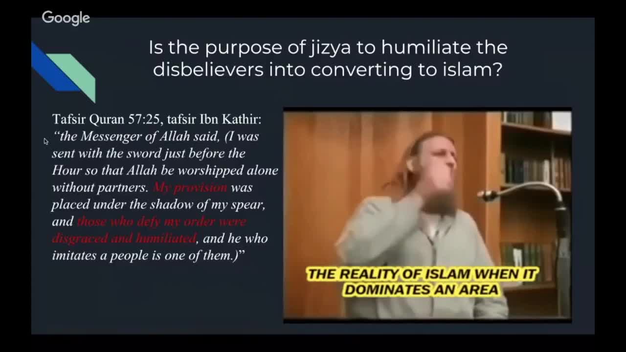 The Future of the United Kingdom & West (The reality of Jizyah & Dhimmitude)