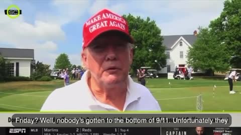 President Donald Trump on 911