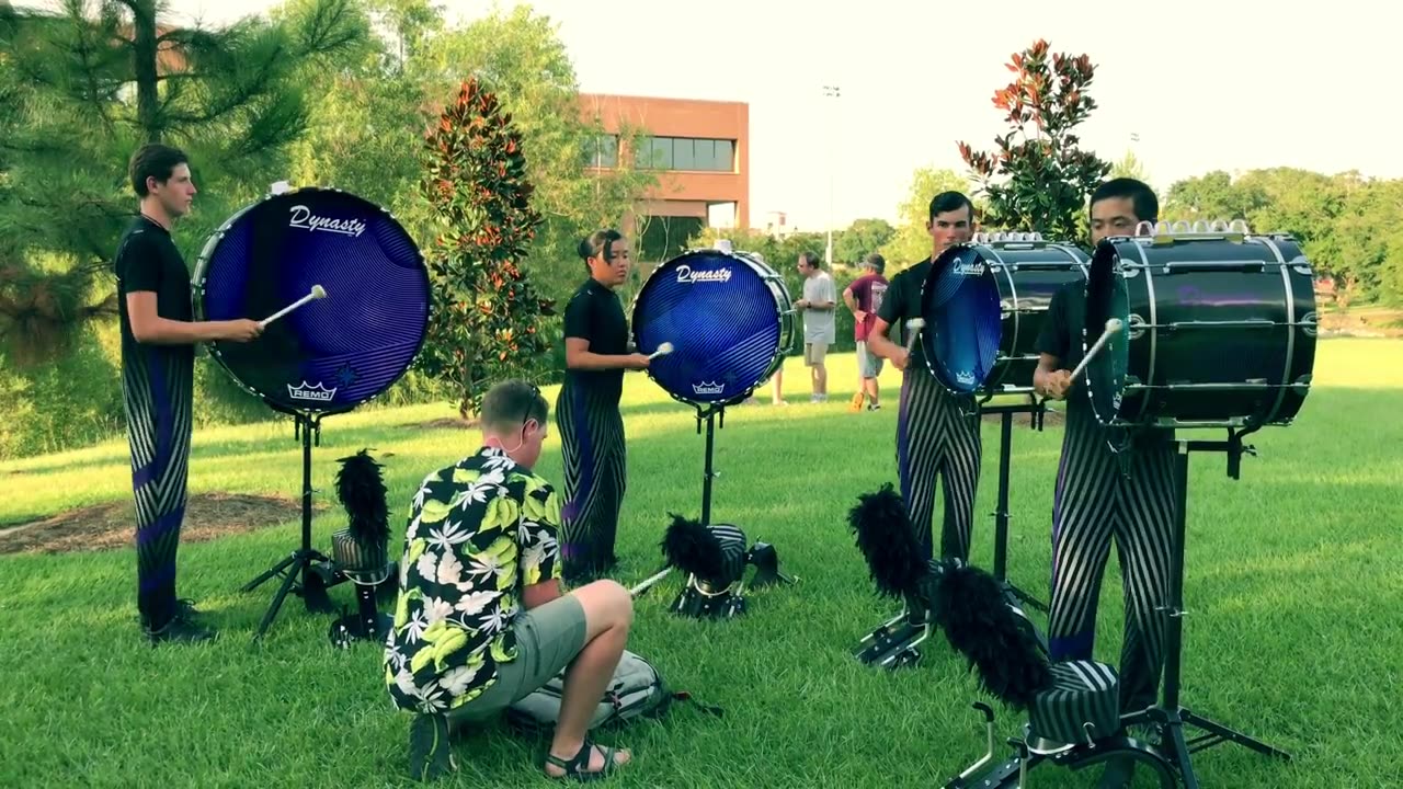 DCI Southern Miss 2017 :: Oregon Crusaders Bass Sectional