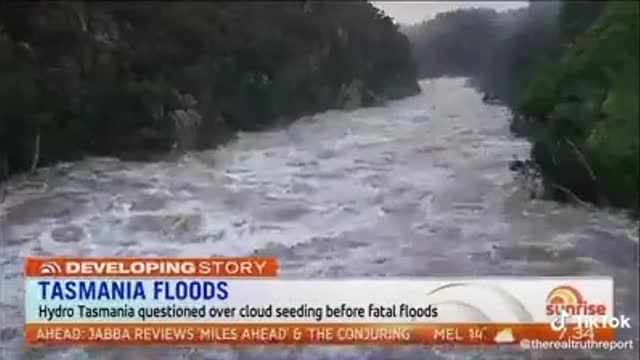 Australia: Chemtrails or ‘Cloud seeding’ being the cause of the worst floods ever?