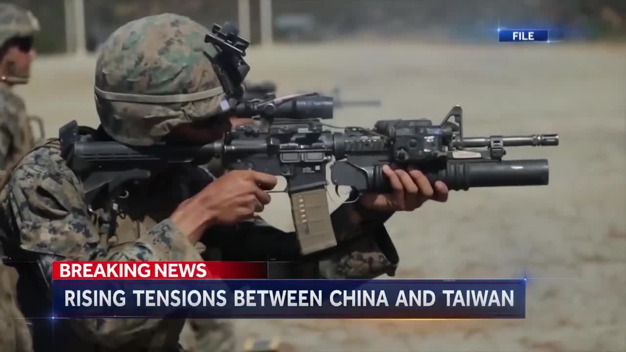 Tensions Mount Between China and Taiwan