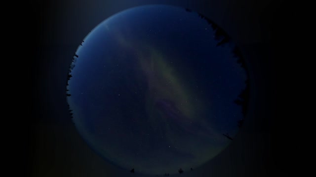 Powerful aurora before the spring equinox