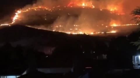 Huge Brushfire in Reno