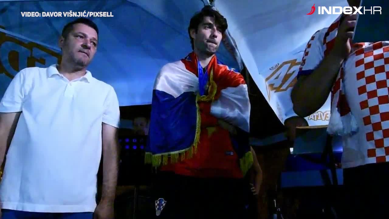 Doček Vedrana Ćorluke u Sloboštini