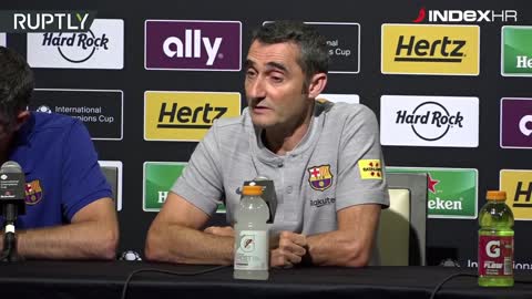 Barcelonin trener pružio dobrodošlicu novom igraču